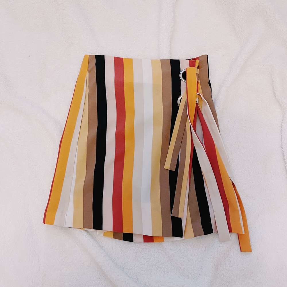 Urban Outfitters Wrap Side Tie Skirt